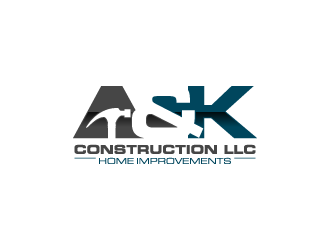 A&K Construction LLC logo design by torresace