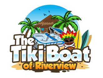 The Tiki Boat of Riverview logo design by ElonStark