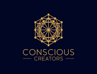 Conscious Creators logo design by BlessedArt