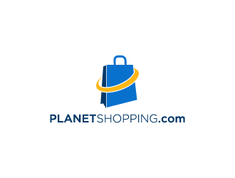PlanetShopping.com logo design by sakarep
