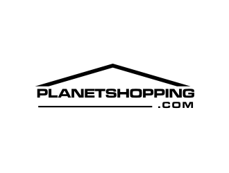 PlanetShopping.com logo design by BintangDesign