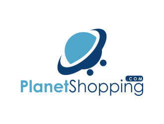 PlanetShopping.com logo design by cahyobragas