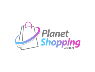 PlanetShopping.com logo design by GemahRipah