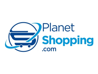 PlanetShopping.com logo design by cikiyunn