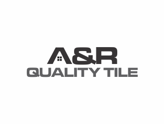A&R Quality Tile  logo design by santrie