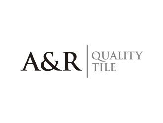 A&R Quality Tile  logo design by Artomoro