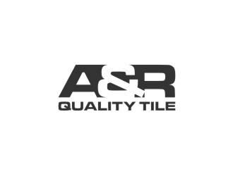 A&R Quality Tile  logo design by bombers