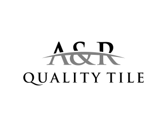 A&R Quality Tile  logo design by ozenkgraphic