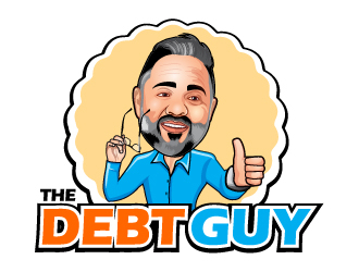 The Debt Guy logo design by Sandip