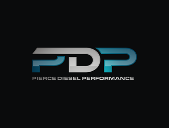 PDP, Pierce Diesel Performance logo design by Rizqy