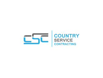 Country Service Contracting logo design by Rexi_777