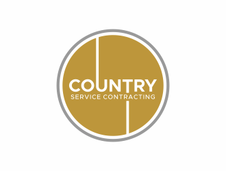 Country Service Contracting logo design by menanagan