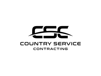 Country Service Contracting logo design by graphicstar