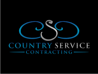 Country Service Contracting logo design by Artomoro