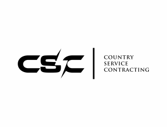 Country Service Contracting logo design by christabel