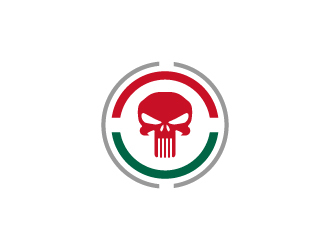 Mexican Punisher logo design by GETT