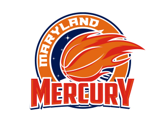 Maryland Mercury logo design by MarkindDesign