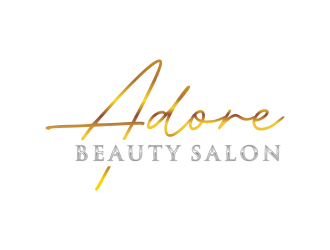 Adore Beauty Salon logo design by GassPoll