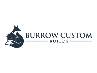 Burrow Custom Builds logo design by cybil