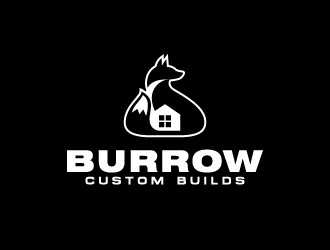Burrow Custom Builds logo design by josephope