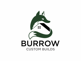 Burrow Custom Builds logo design by EkoBooM