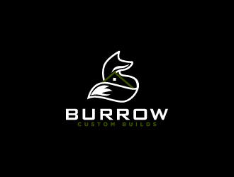 Burrow Custom Builds logo design by torresace