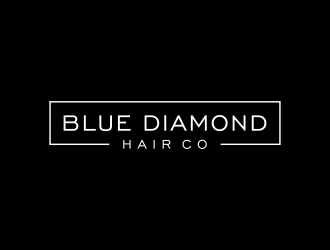 Blue Diamond Hair Co logo design by hashirama