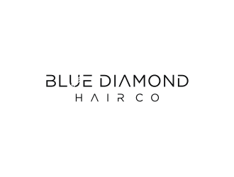Blue Diamond Hair Co logo design by KQ5