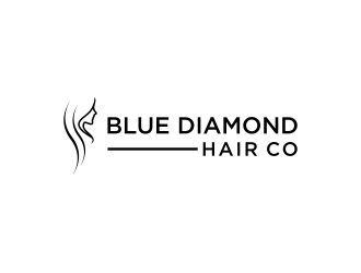 Blue Diamond Hair Co logo design by valace