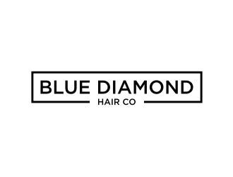 Blue Diamond Hair Co logo design by rief