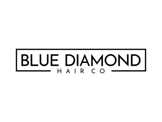 Blue Diamond Hair Co logo design by Panara