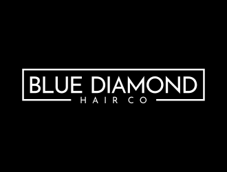 Blue Diamond Hair Co logo design by Panara
