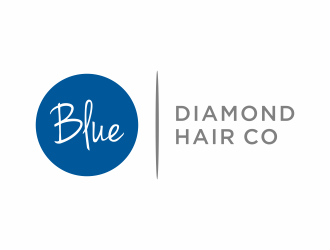 Blue Diamond Hair Co logo design by christabel