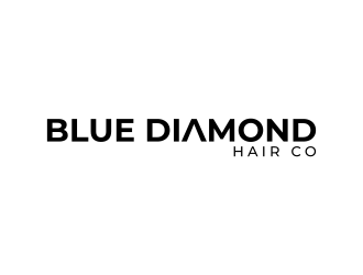 Blue Diamond Hair Co logo design by berkahnenen