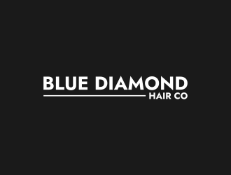 Blue Diamond Hair Co logo design by careem