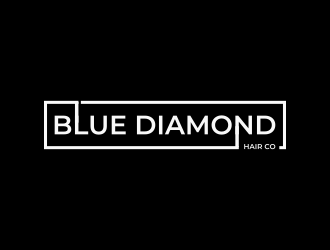 Blue Diamond Hair Co logo design by falah 7097