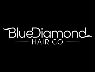 Blue Diamond Hair Co logo design by FriZign