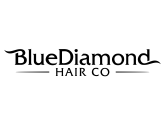 Blue Diamond Hair Co logo design by FriZign