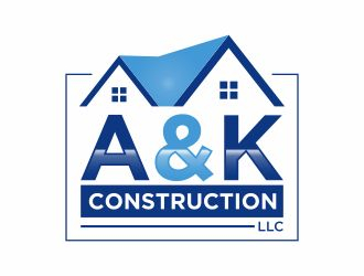 A&K Construction LLC logo design by fastIokay