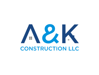 A&K Construction LLC logo design by KQ5