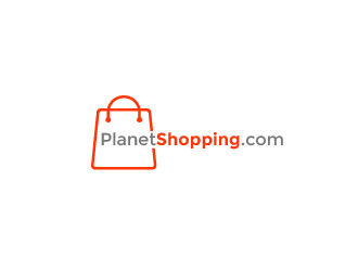 PlanetShopping.com logo design by my!dea