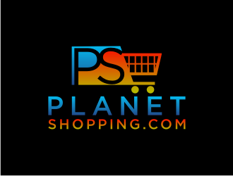 PlanetShopping.com logo design by Artomoro