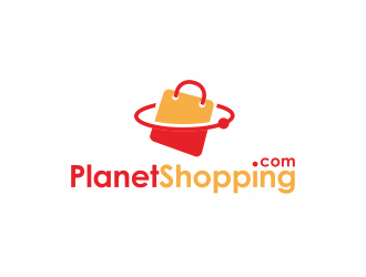 PlanetShopping.com logo design by langitBiru