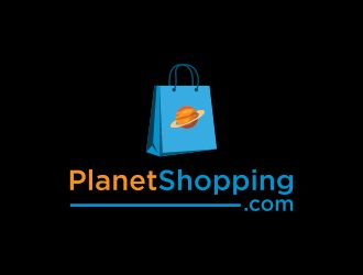 PlanetShopping.com logo design by fastIokay