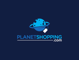 PlanetShopping.com logo design by bernard ferrer