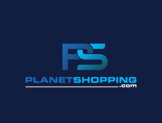 PlanetShopping.com logo design by bernard ferrer