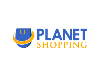 PlanetShopping.com logo design by ElonStark