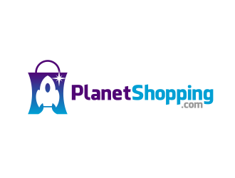 PlanetShopping.com logo design by serprimero