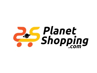 PlanetShopping.com logo design by AnandArts