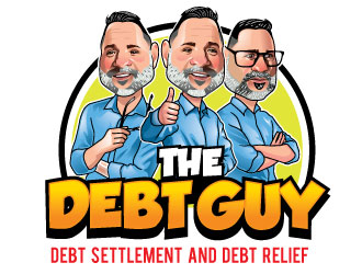 The Debt Guy logo design by invento